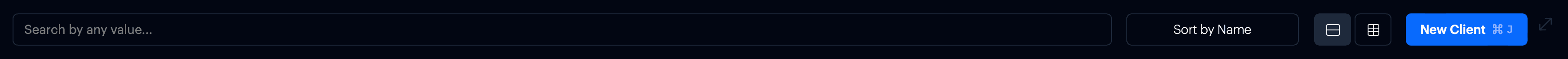 t0 screenshot - New organization details
