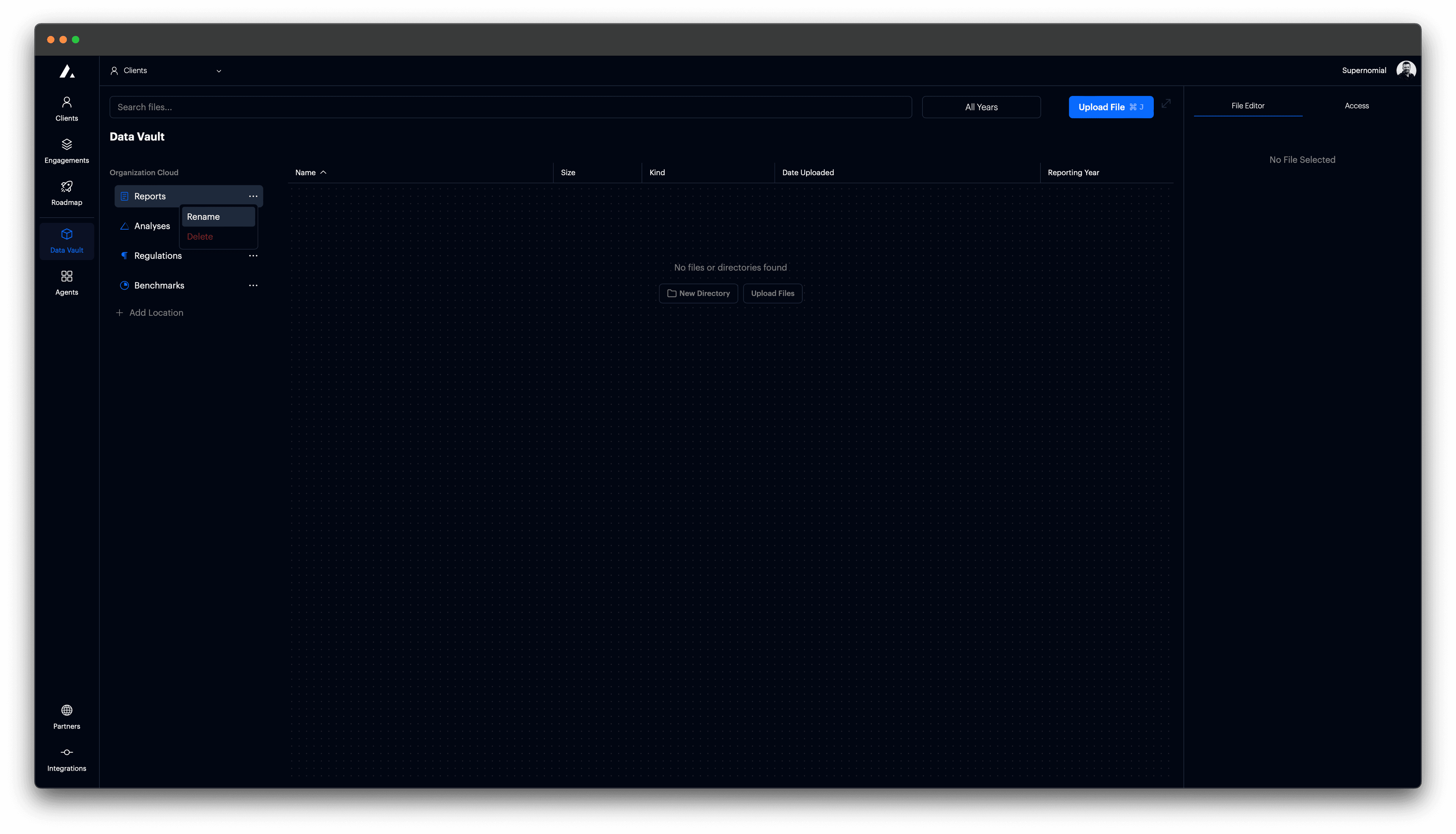 t0 screenshot - New organization details