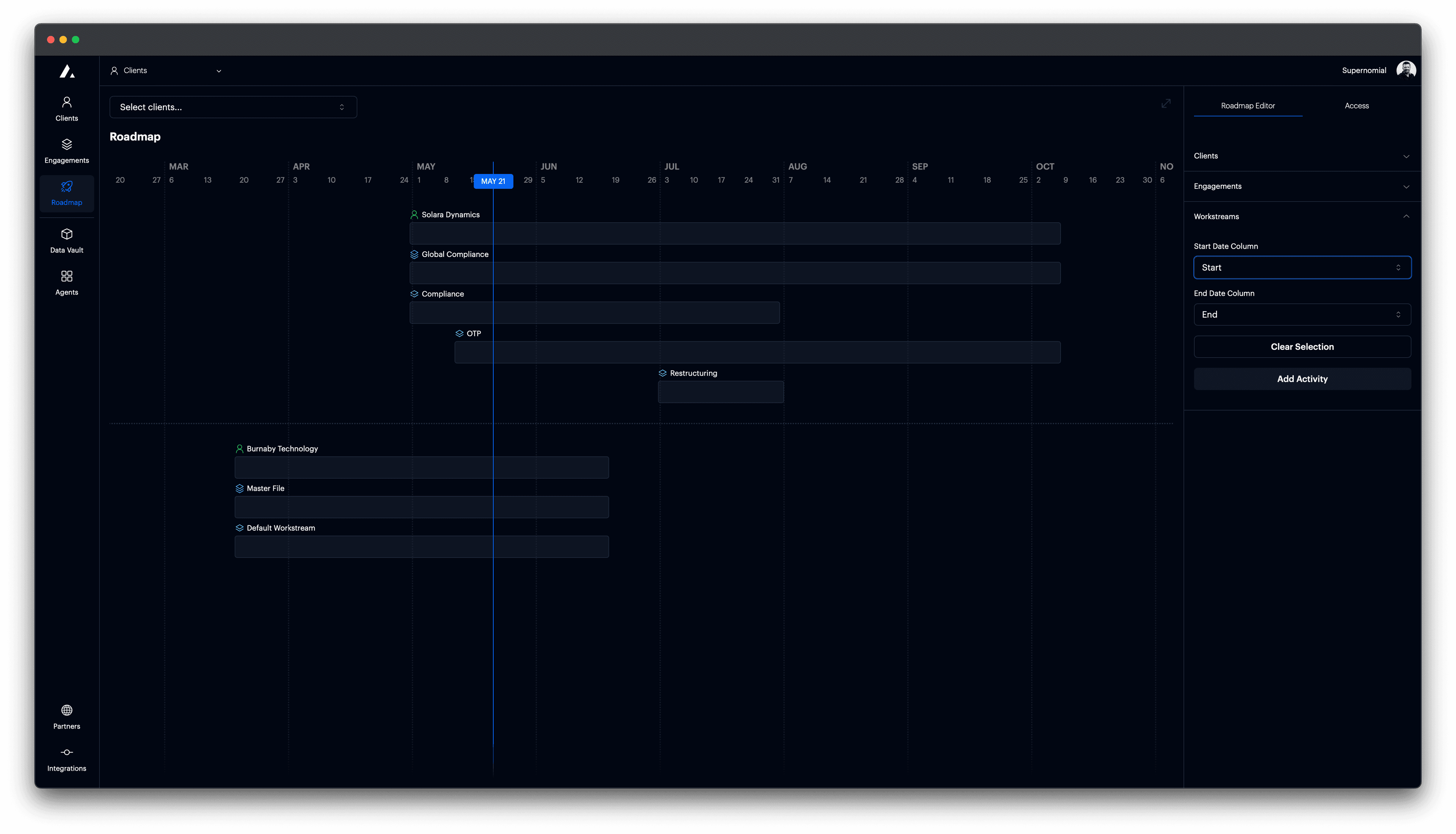 t0 screenshot - New organization details