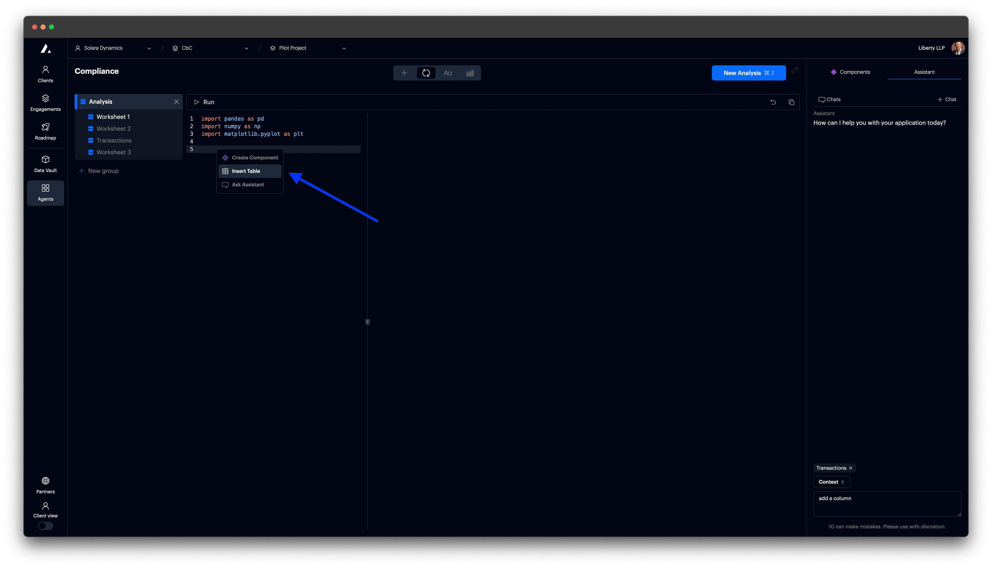 t0 screenshot - Add data manually step 1