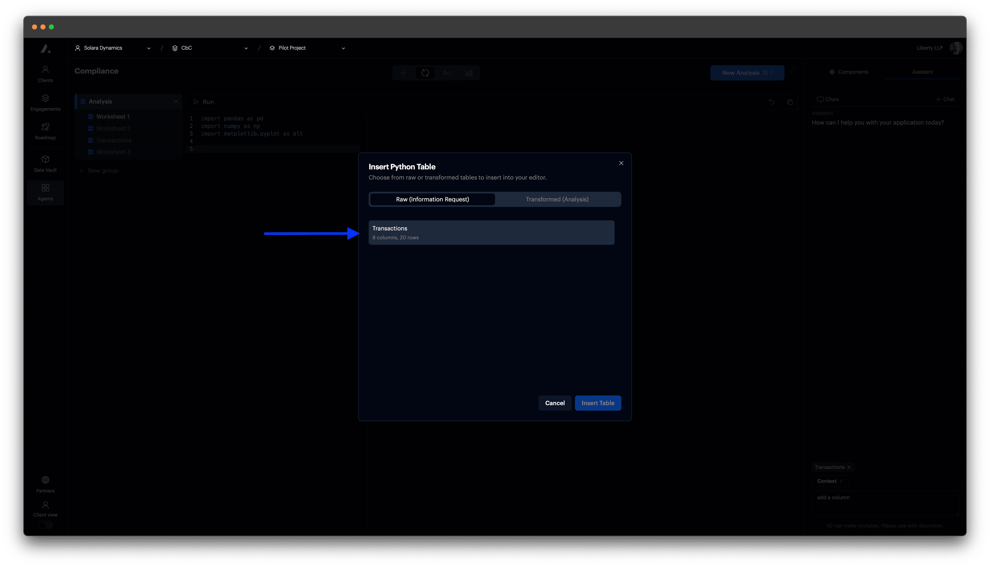 t0 screenshot - Add data manually step 2