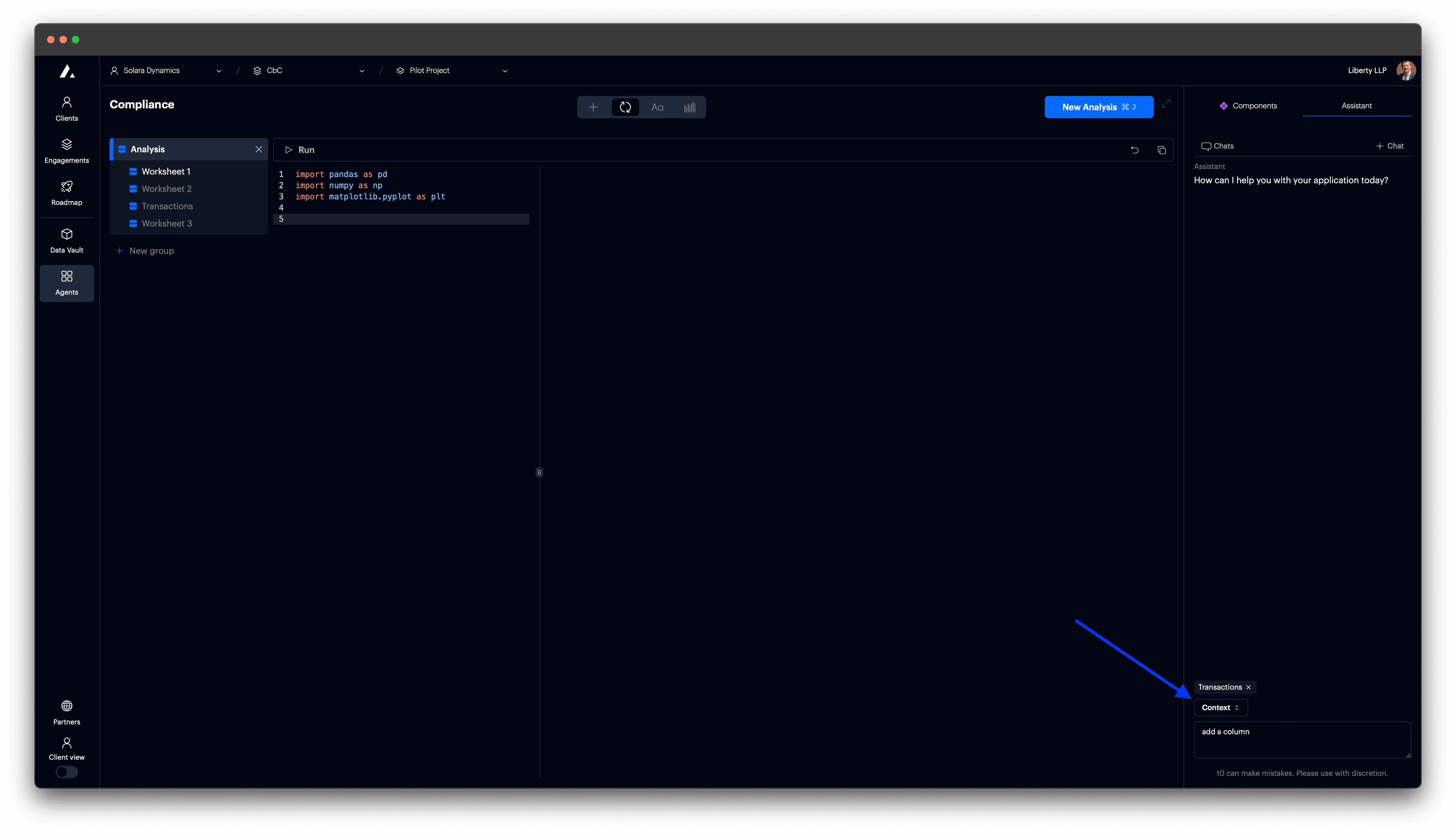 t0 - Add context to chat